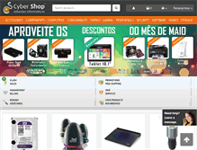 Tablet Screenshot of cybershop.pt